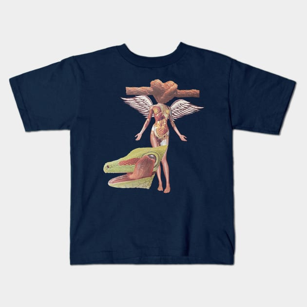 Headless Kids T-Shirt by MarisePix